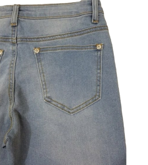 KIM ~PrettyLittleThing ~Women's Size 4(US) 8(UK)~Blue Slim Leg Stretch Jeans NWT - Picture 6 of 12